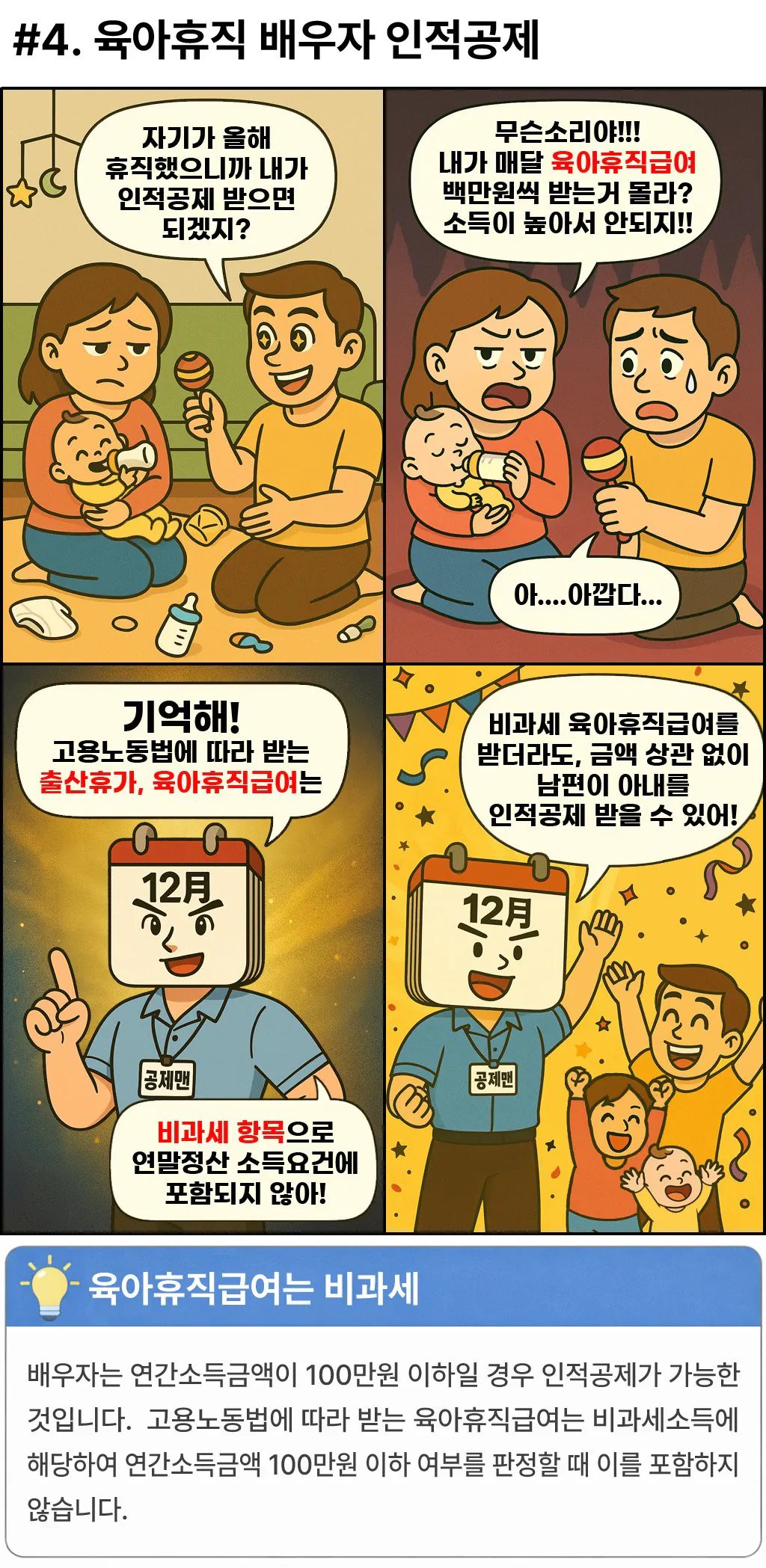 연말정산, 도와줘요 공제맨!