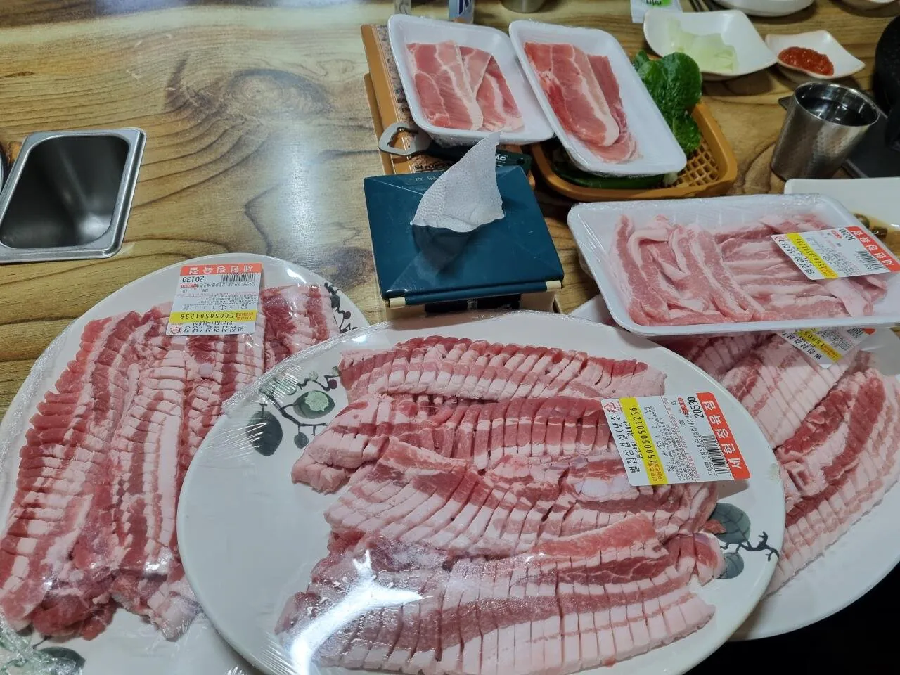 7만원 삼겹살
