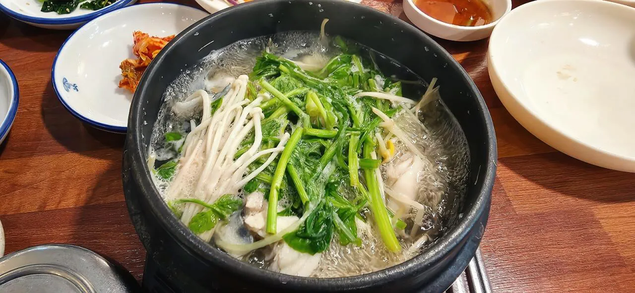 오늘의 해장: 복국:)