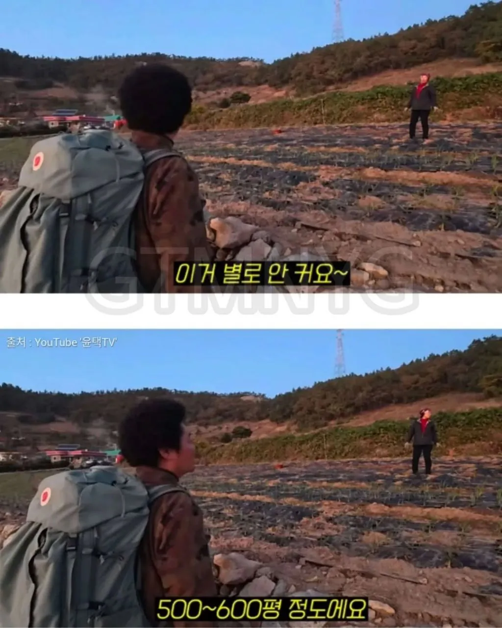길가다 우연히 만난 일하시는 시골 어머니