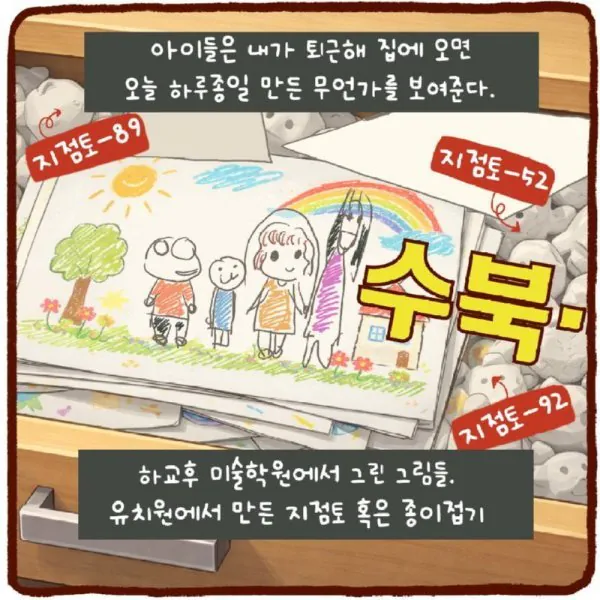 절대 들키면 안되는 아빠의 퇴근후 업무 ㅋ