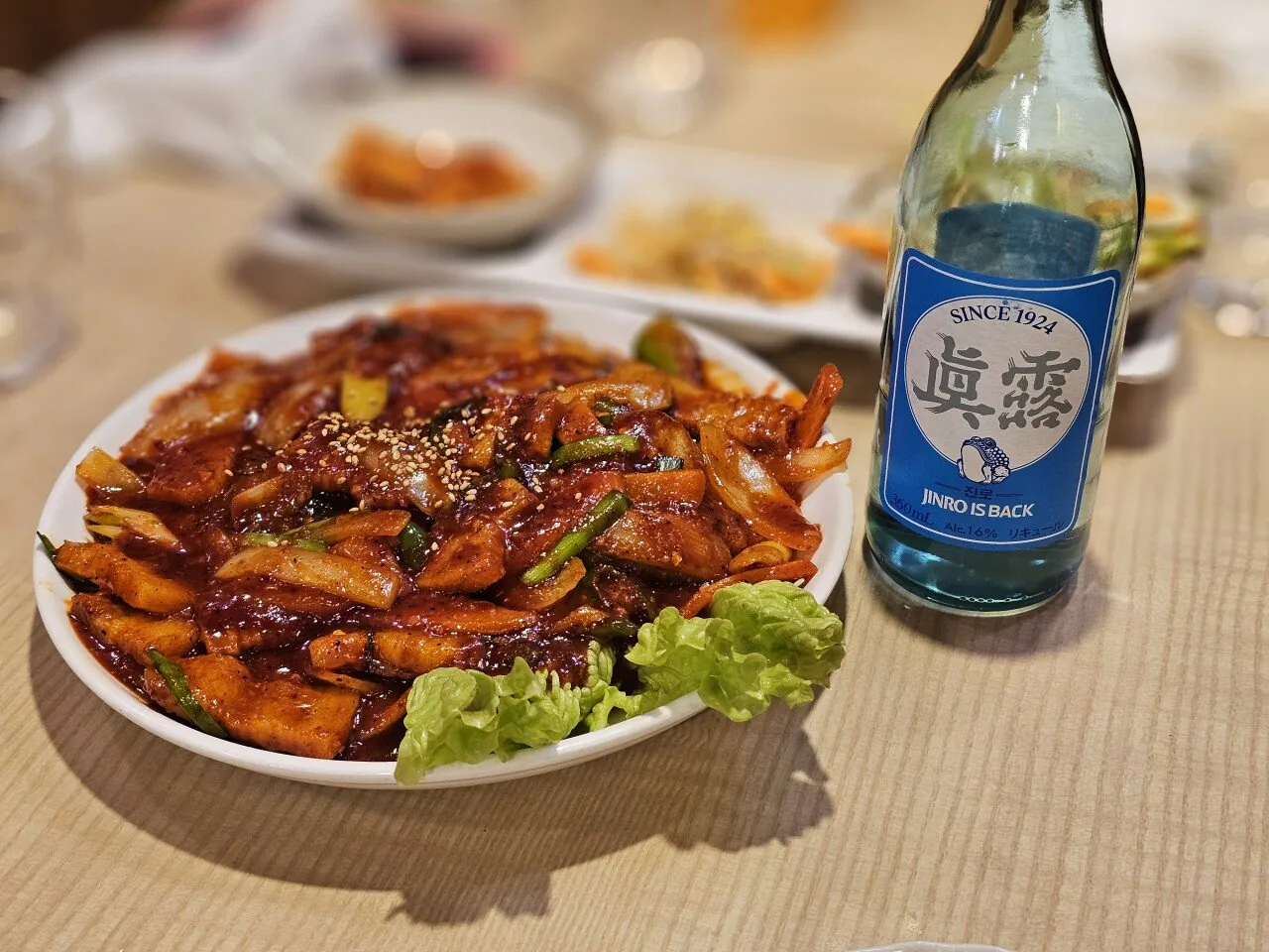 도쿄 한국식당에서 인생 제육볶음을 만났습니다