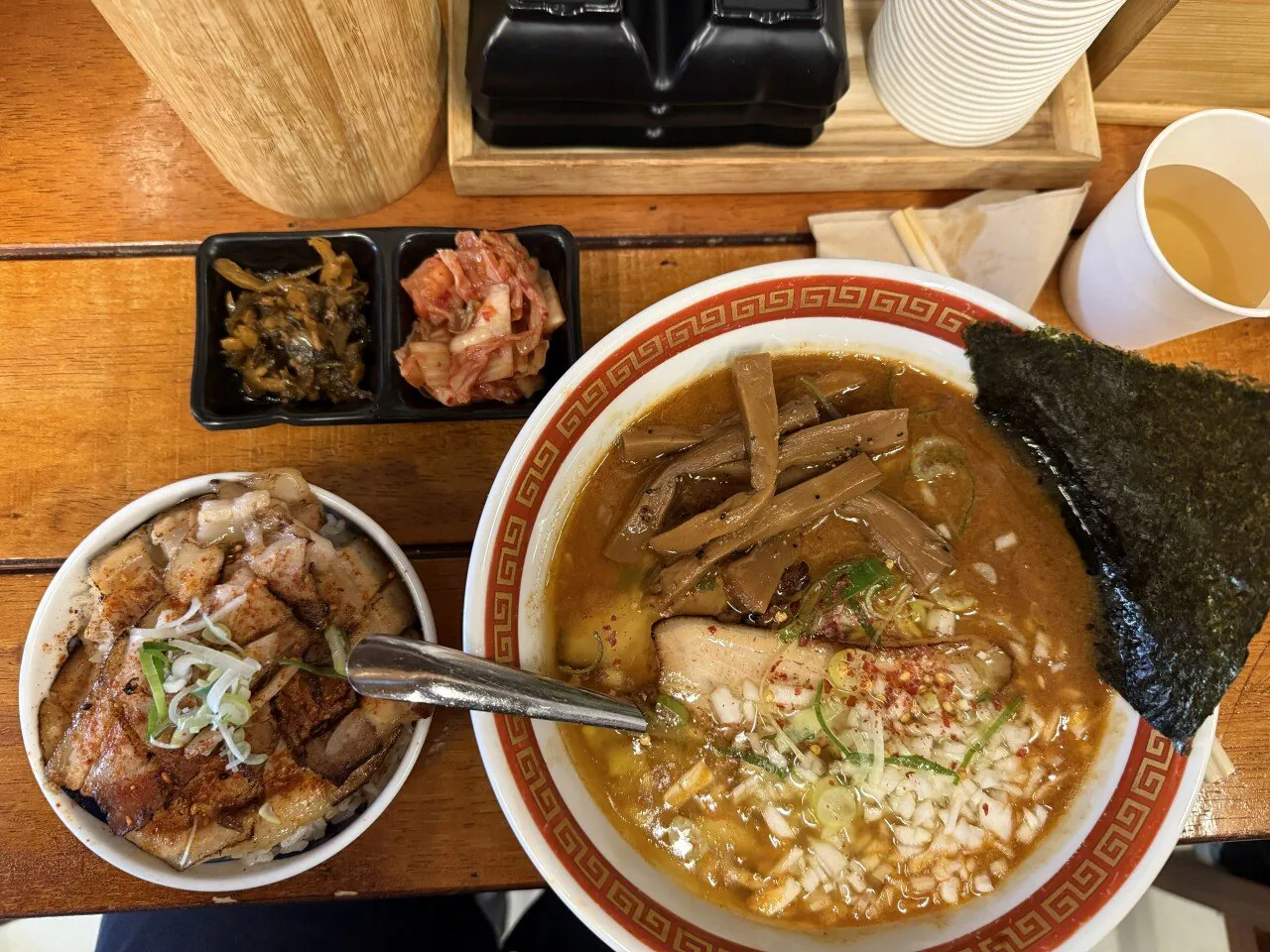 이틀 전에 먹은 라멘