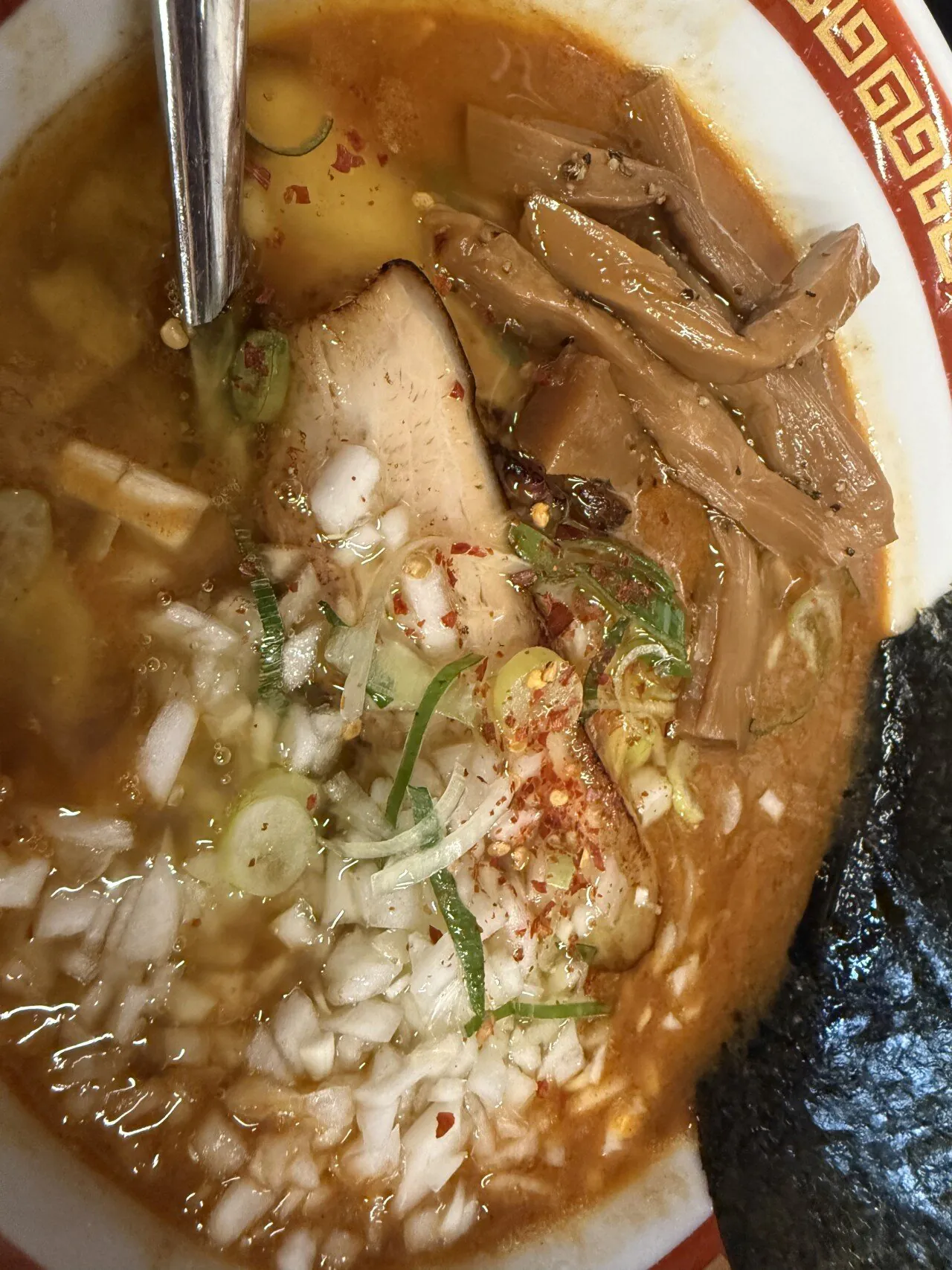이틀 전에 먹은 라멘