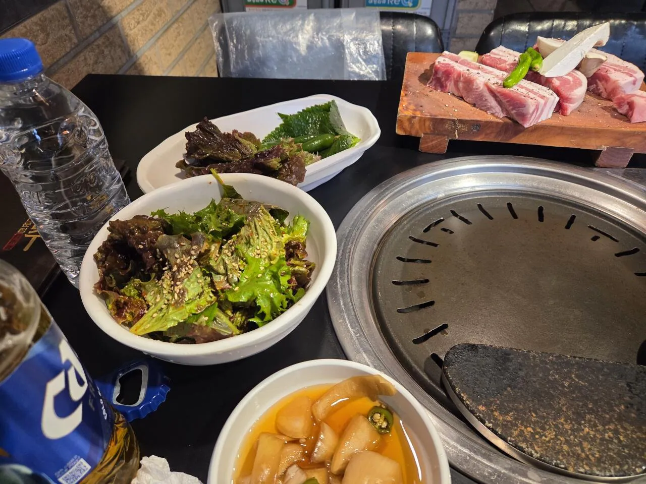 실시간 단골 고깃집 혼술