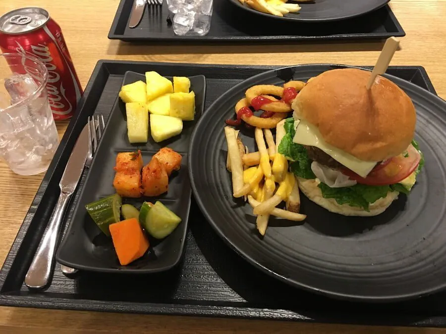 IT 대기업 구내식당 밥사진