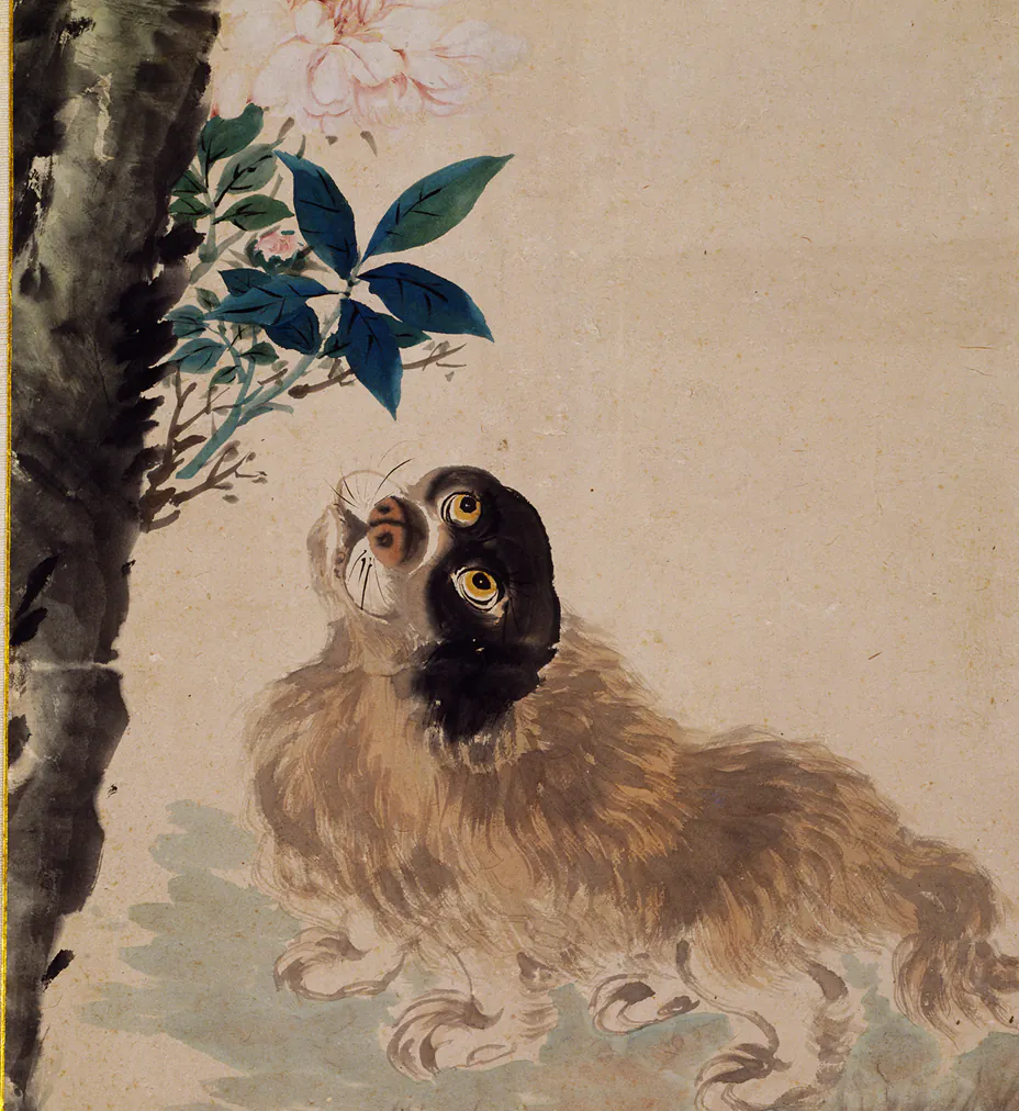 조선시대 개와 강아지 그림
