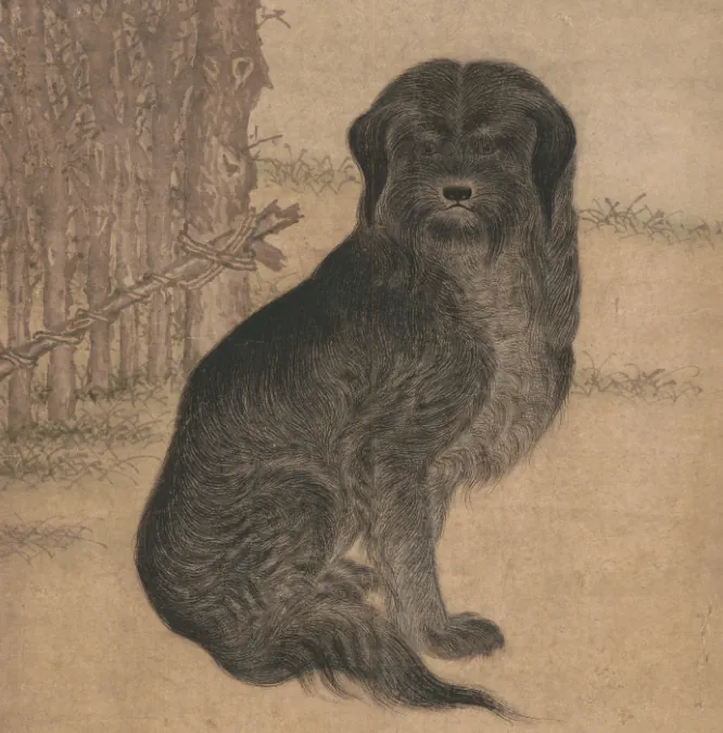 조선시대 개와 강아지 그림