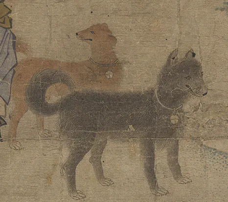 조선시대 개와 강아지 그림