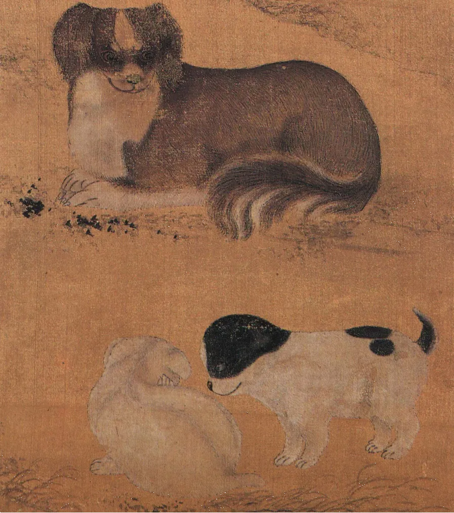 조선시대 개와 강아지 그림