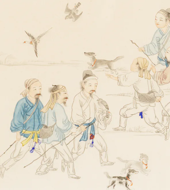 조선시대 개와 강아지 그림