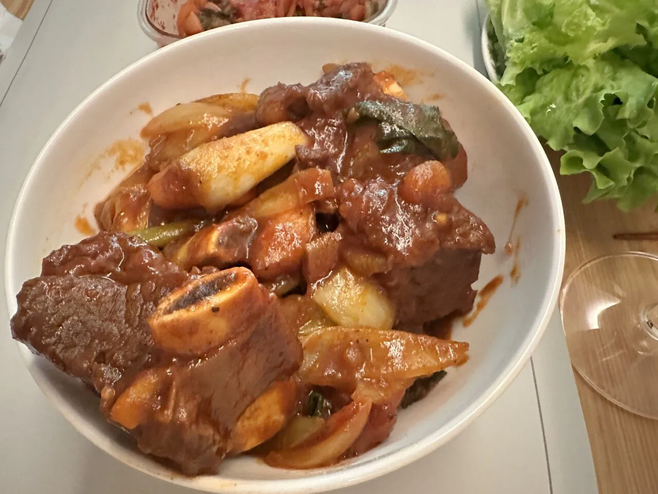 오늘의 저녁