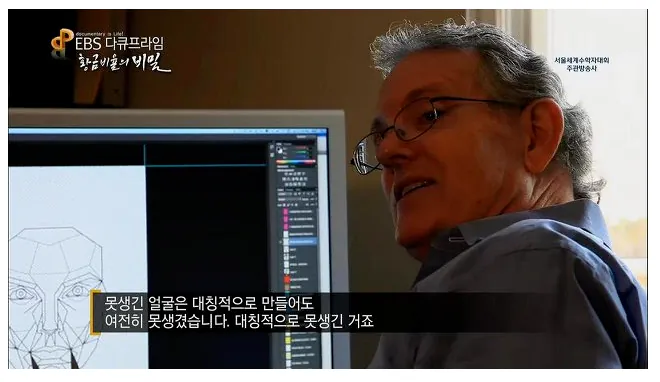 외모가 좌우대칭일수록 잘생겼다는게 개소리인 이유