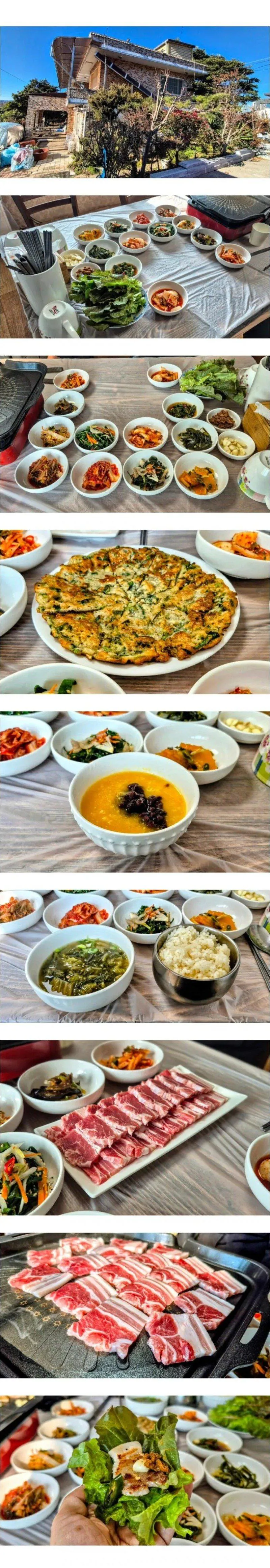 순천 식당에서 팔고 있는 1인 만원인 음식