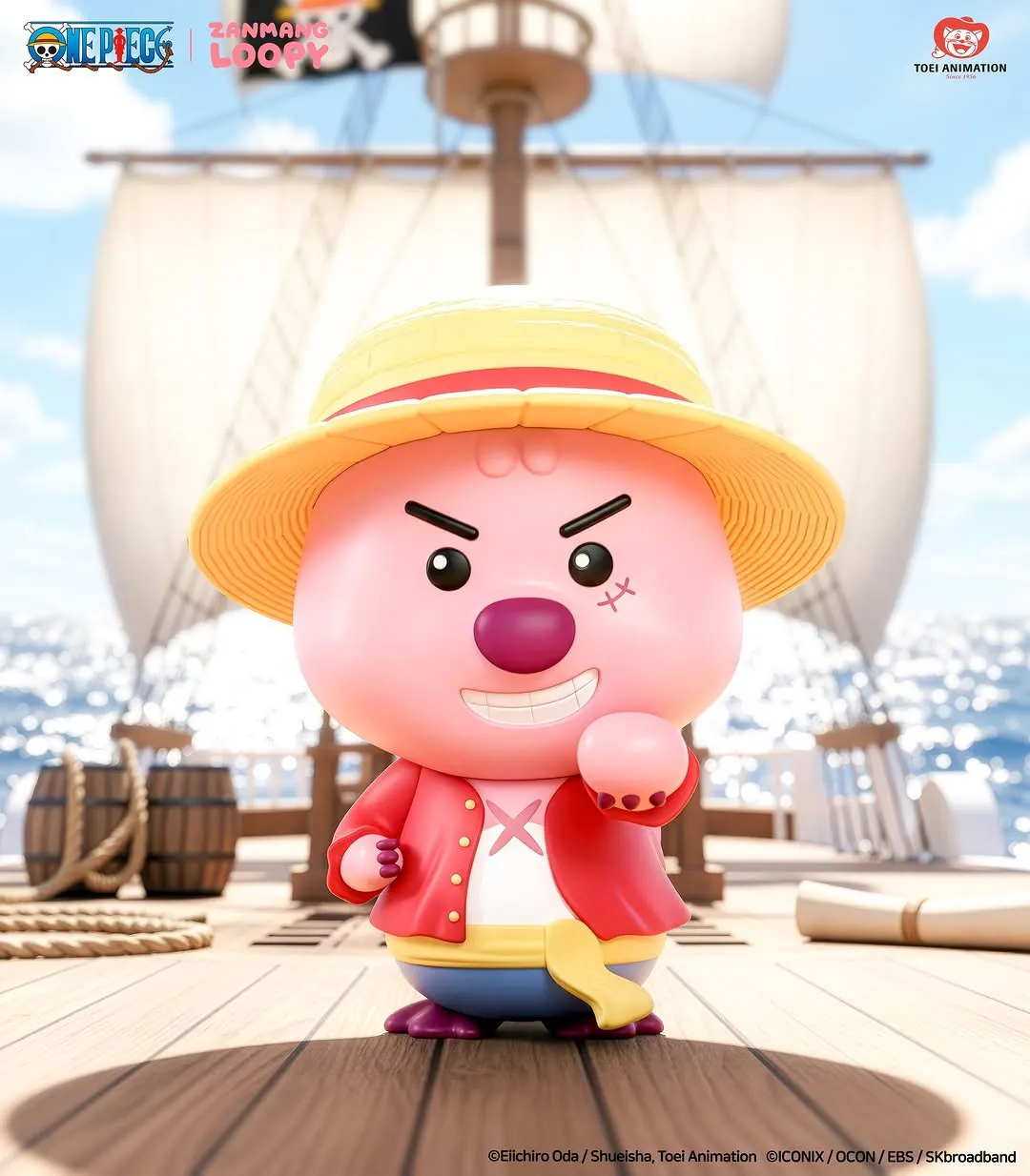 원피스 X 잔망루피 콜라보 피규어 라인업