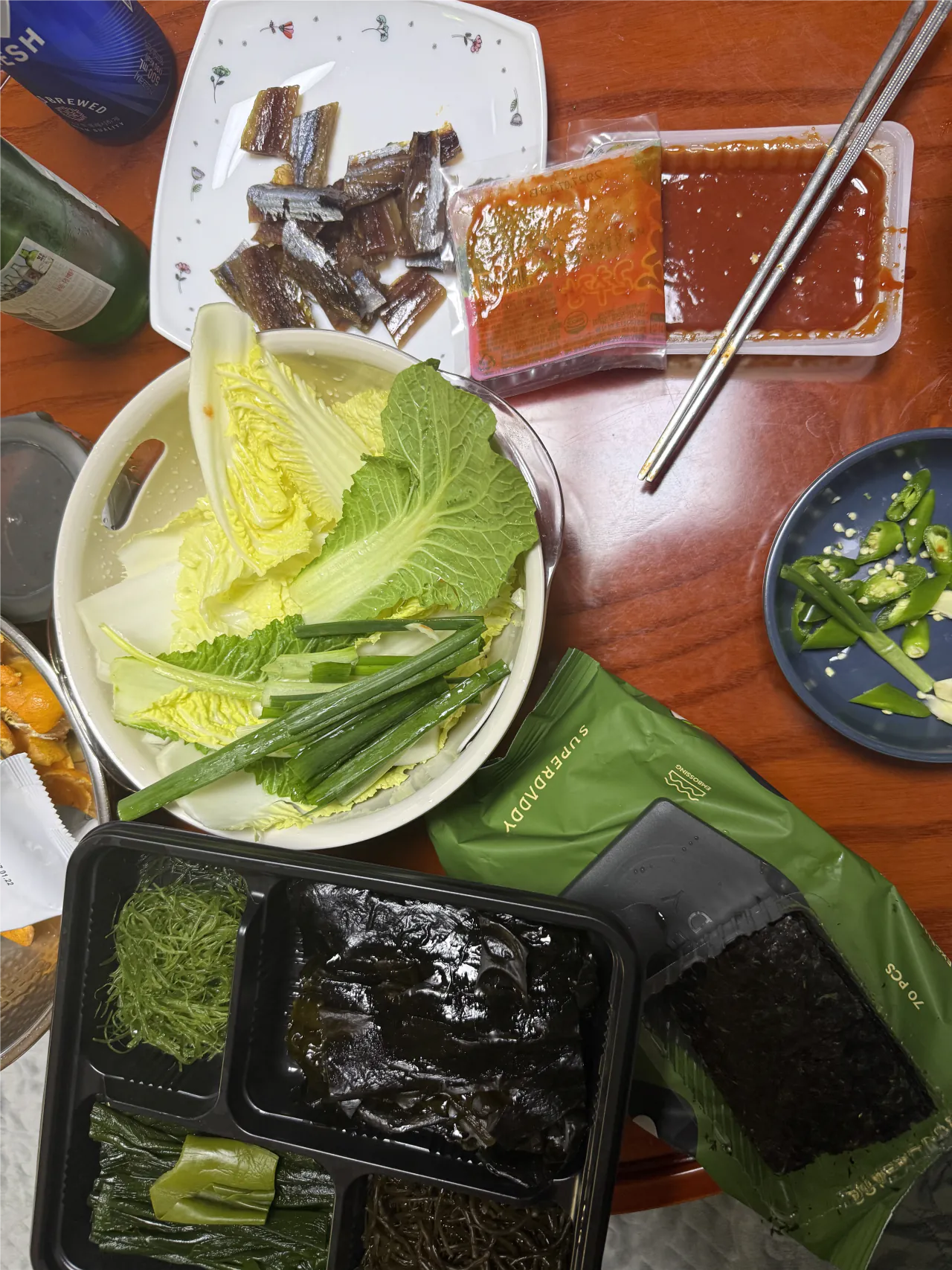 과메기 먹방했네요