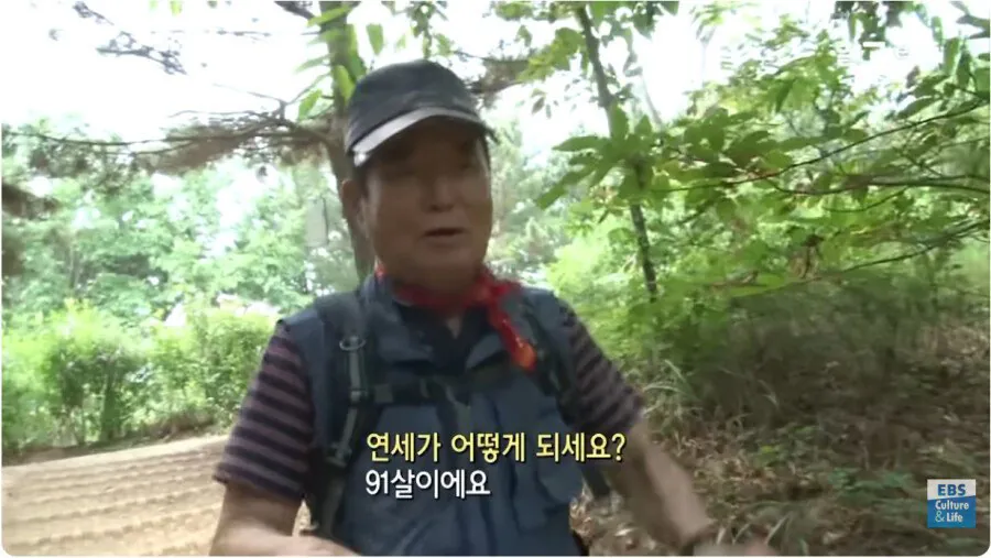 매우 건강한 91살 할아버지