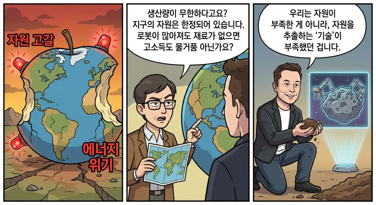 일론 머스크가 주장하는 보편적 고소득의 원리