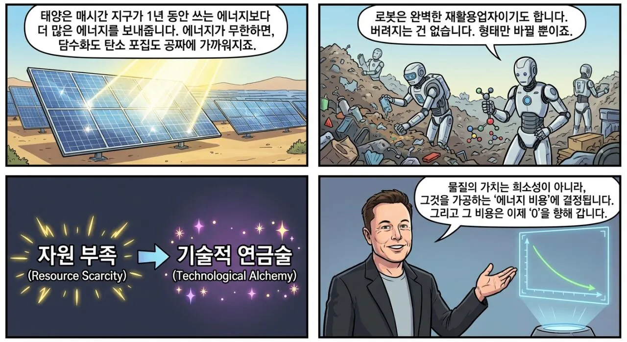 일론 머스크가 주장하는 보편적 고소득의 원리