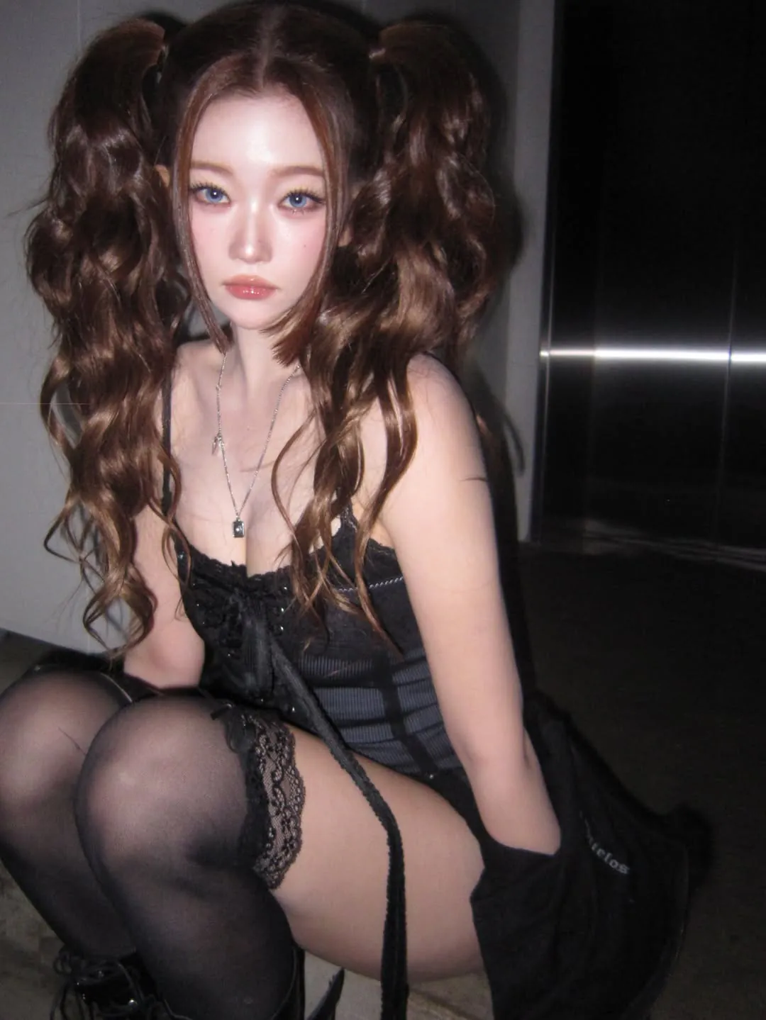 츠키 인스타 검스  가터벨트