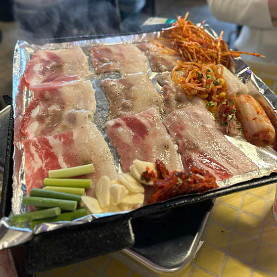 반반으로 나뉘는 삼겹살 취향