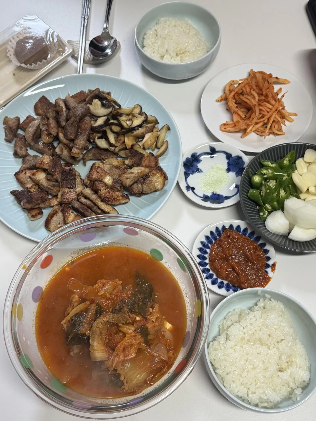 와이프랑 어제 저녁