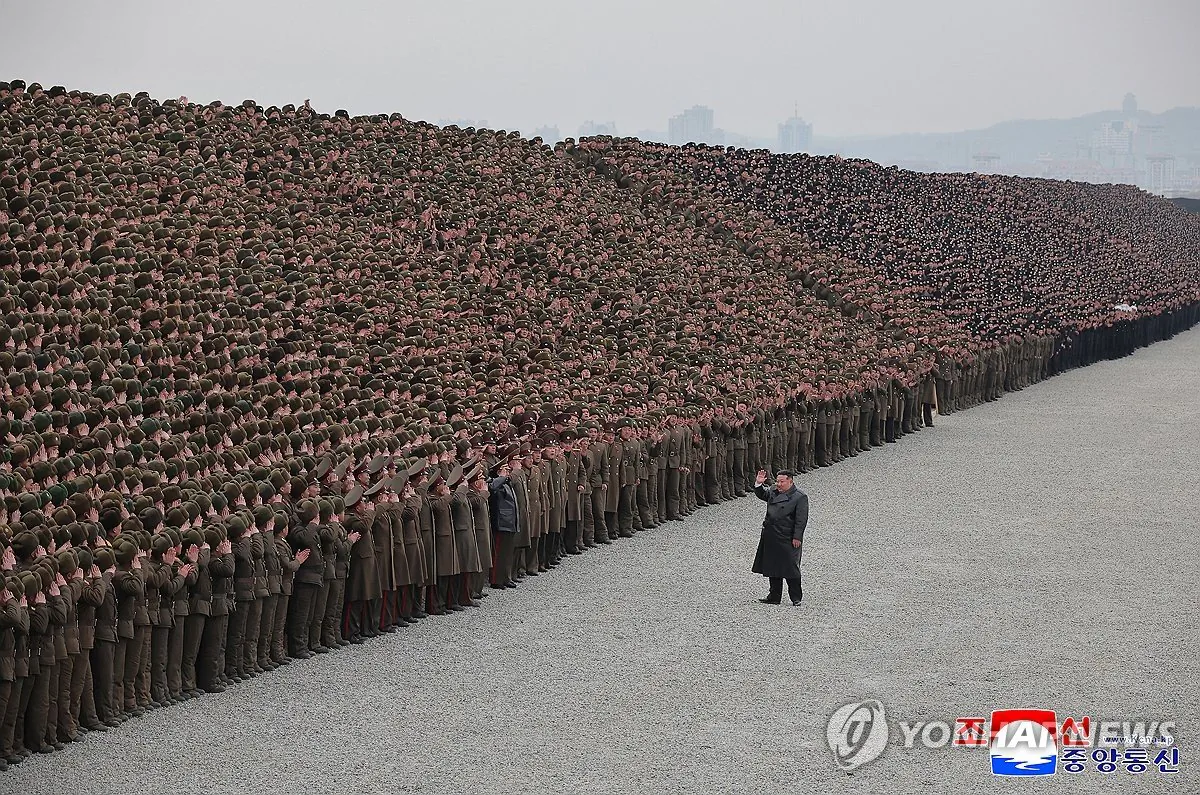 북한 김정은 단체사진 근황