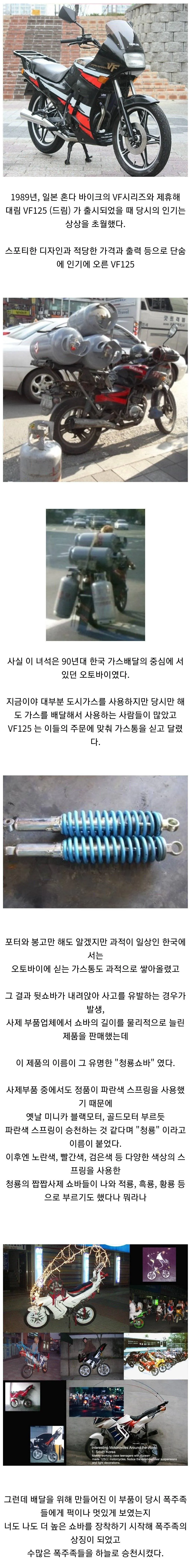 90년대 폭주족의 상징 청룡쇼바가 생긴 이유