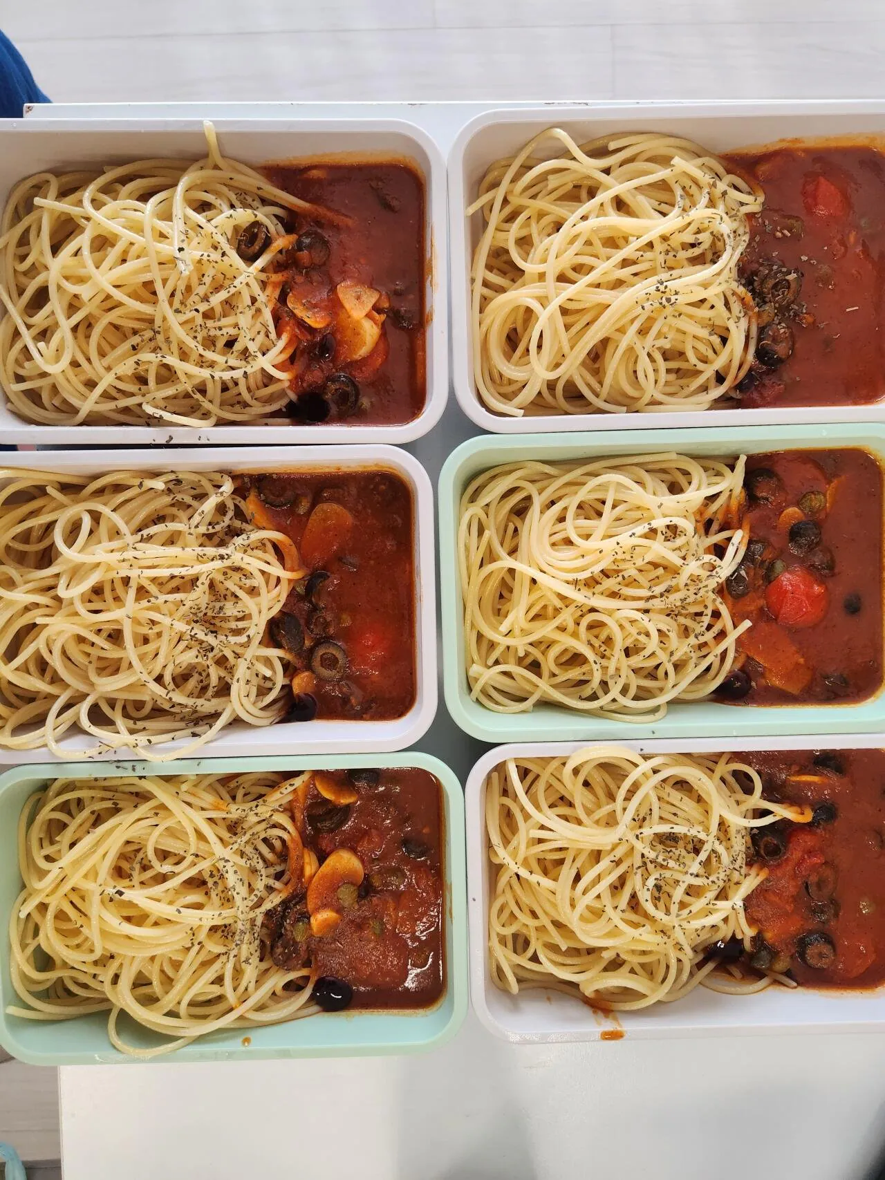 토마토 파스타 밀프렙