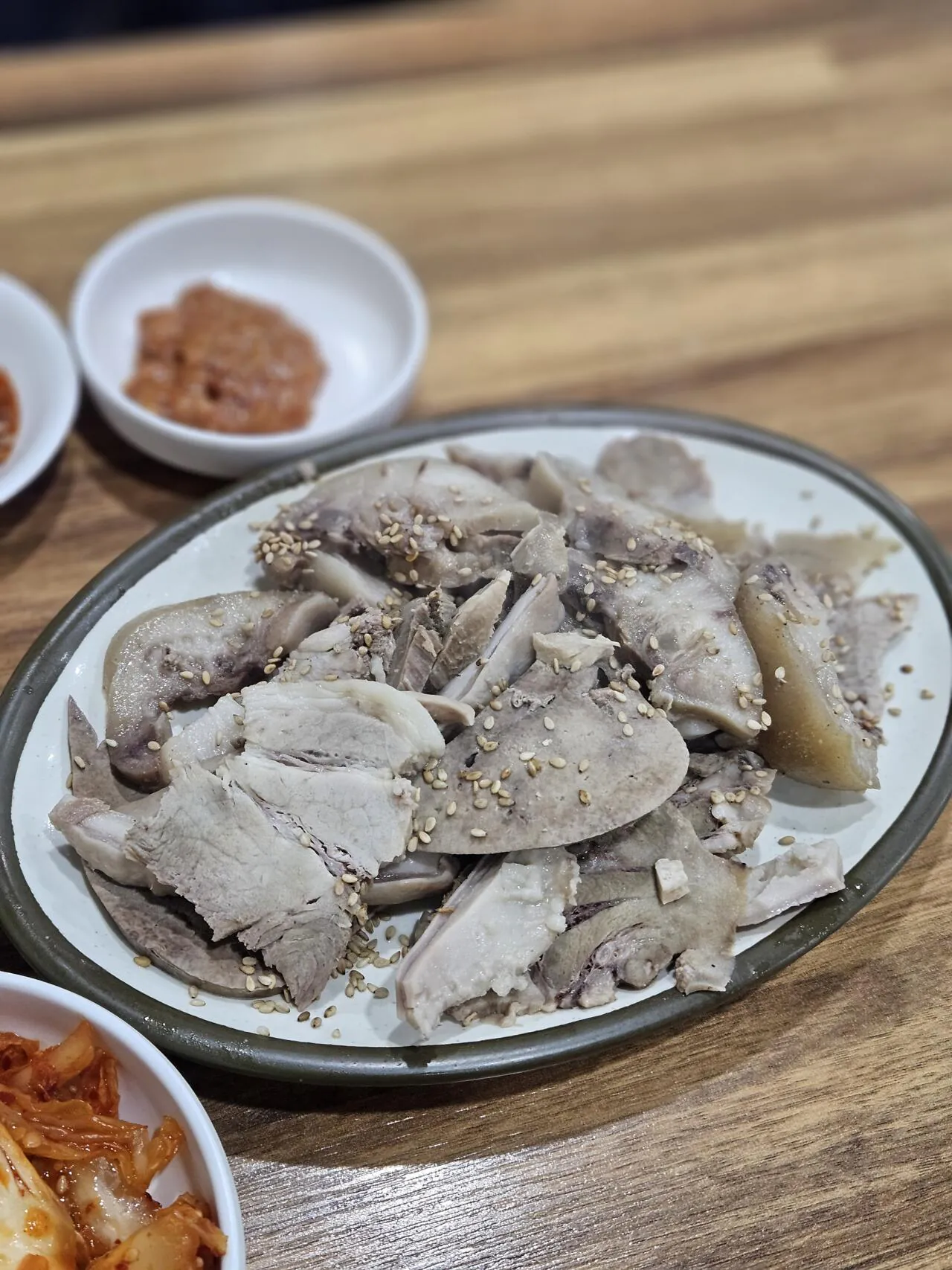 곱창 순대국과 수육