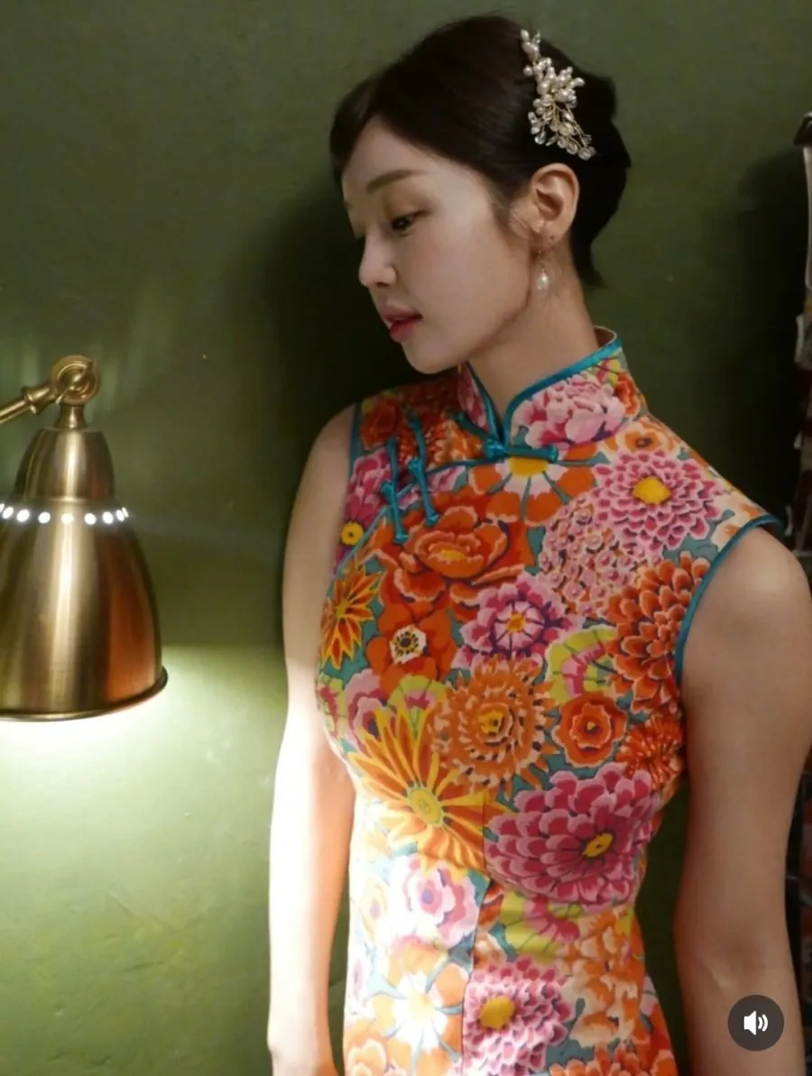 치파오입은 남규리
