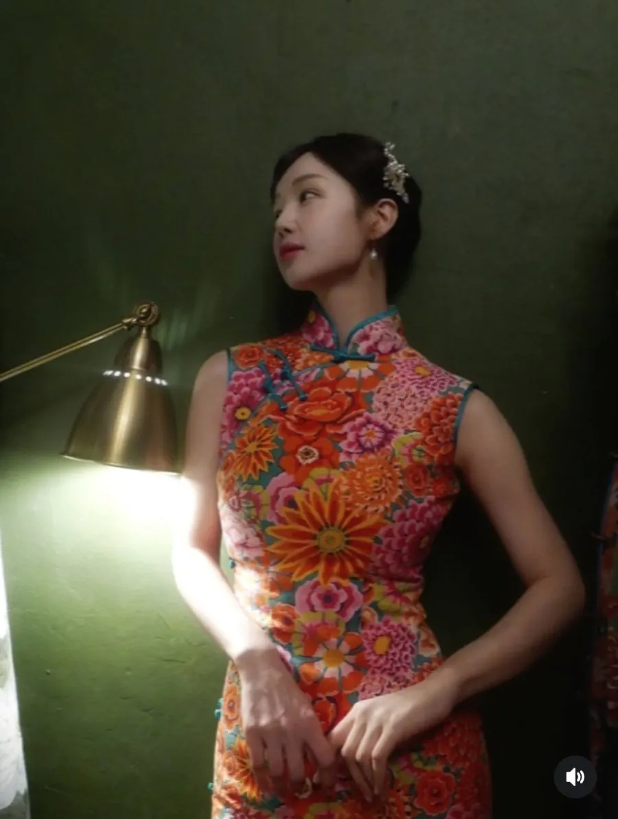 치파오입은 남규리
